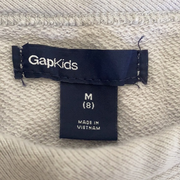 Child’s Medium(8) Floral Semi-Cropped Crewneck - Picture 4 of 4